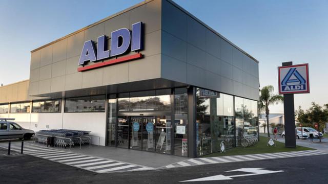 Fachada Aldi.