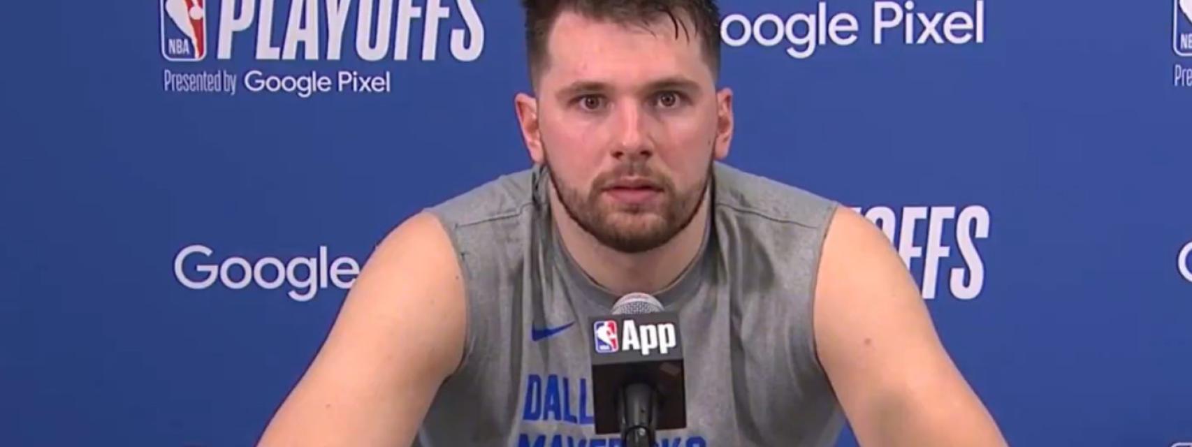 Doncic, sorprendido por unos gemidos sexuales en rueda de prensa: su  reacción es desternillante