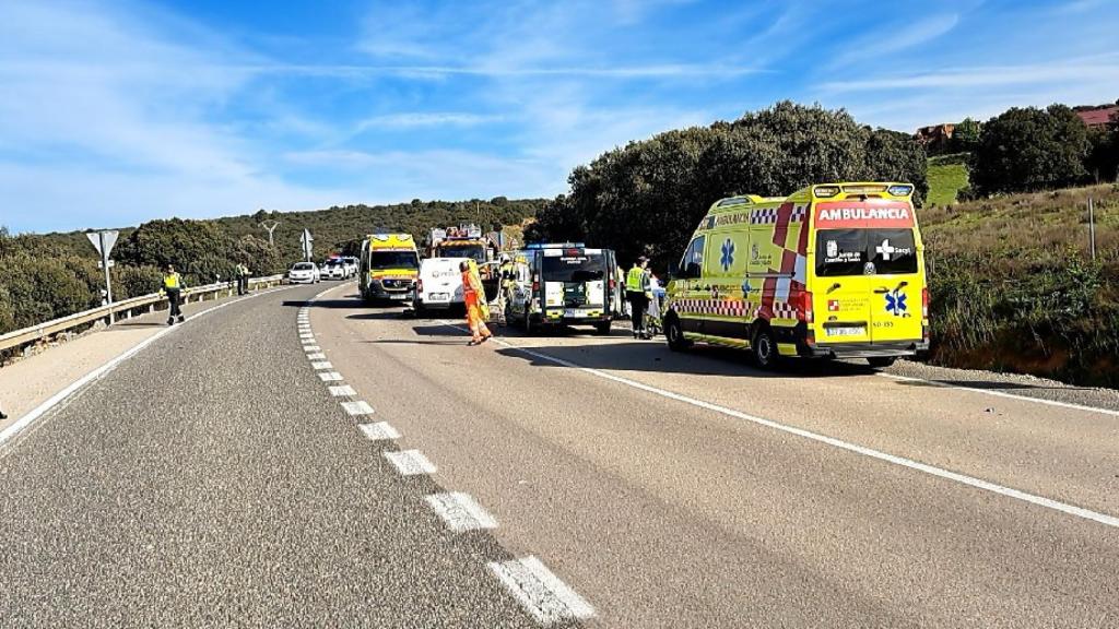 Accidente mortal en Soria