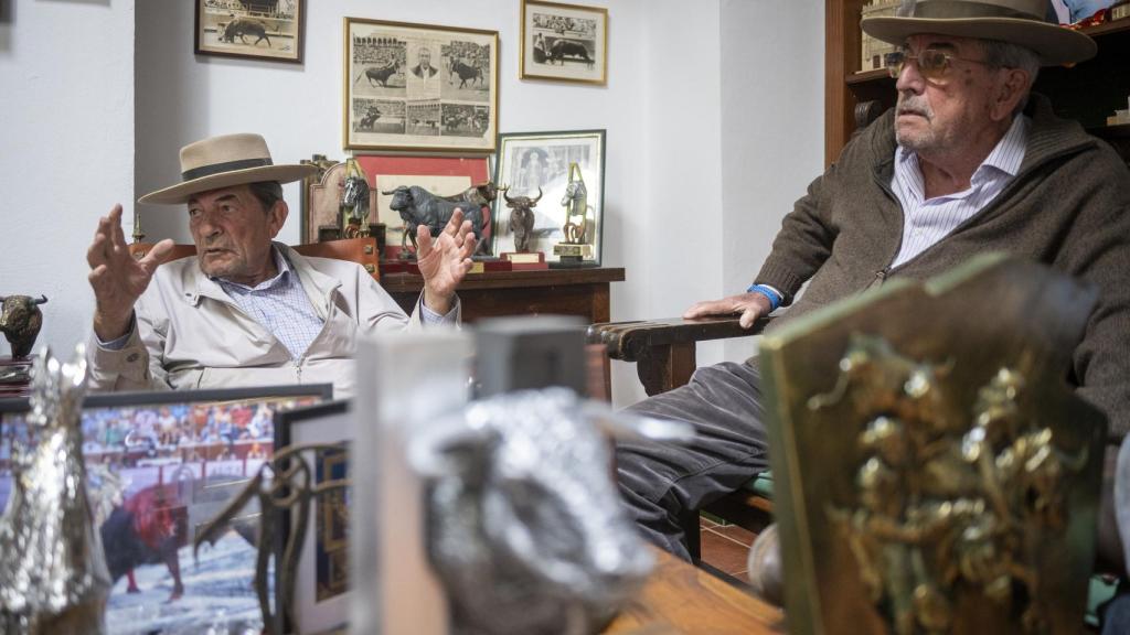 Eduardo y Antonio, durante la entrevista con EL ESPAÑOL | Porfolio.