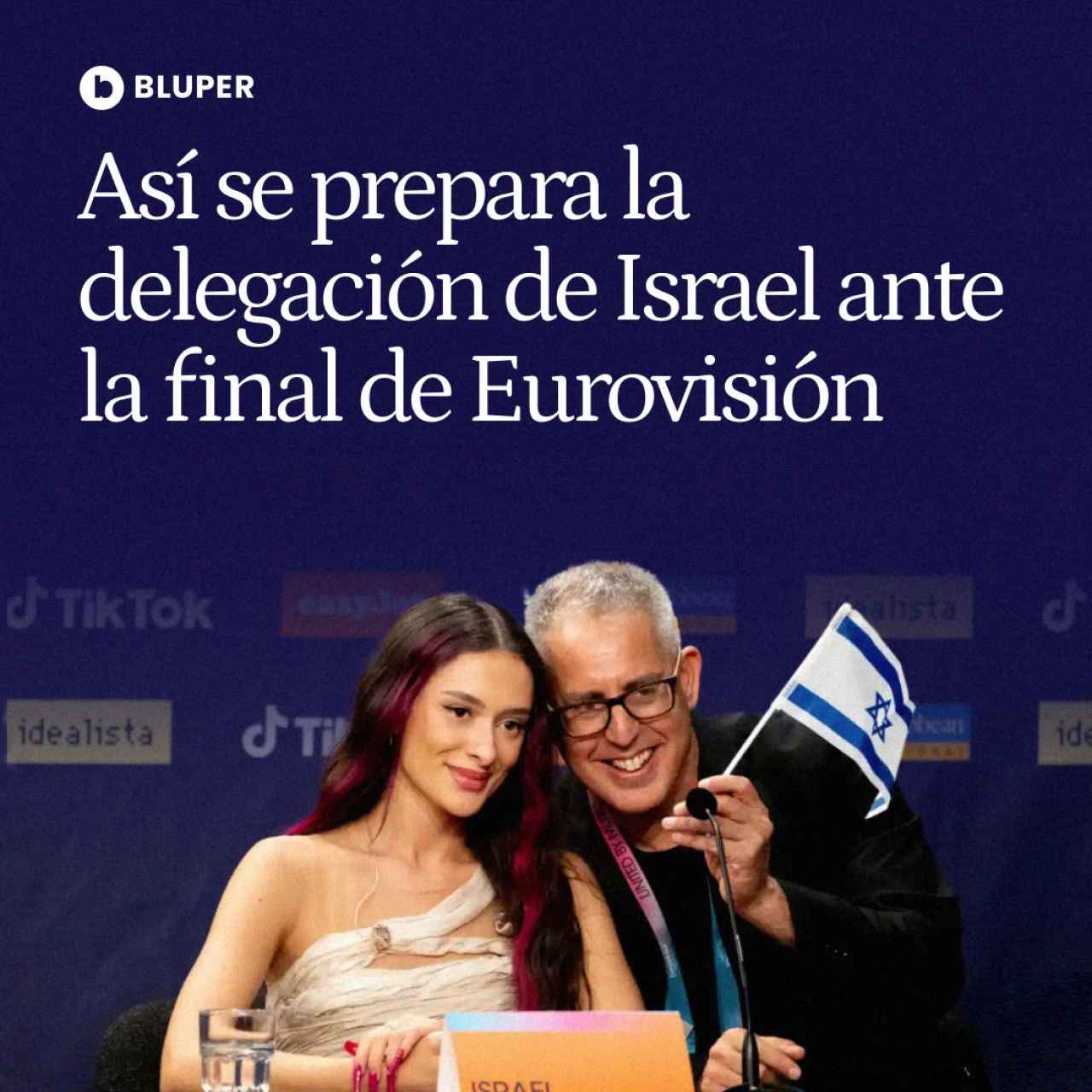Eden Golan desafía a los abucheos en Eurovisión: así se prepara la delegación de Israel ante la final