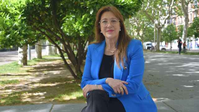 La número dos de Izquierda Española a las elecciones europeas, Soraya Rodríguez, durante la entrevista con EL ESPAÑOL de Castilla y León.