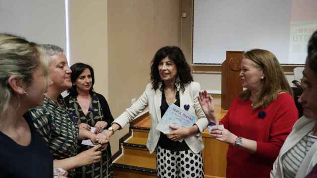 La ministra de Igualdad, Ana Redondo, clausura las jornadas por el XX aniversario de la Ley contra la Violencia de Género, organizadas por la Universidad de Valladolid a través de la Cátedra de Estudios de Género.