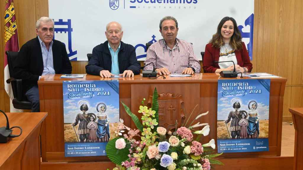 Presentación de la Romería en Honor de San Isidro Labrador de Socuéllamos. Foto: Ayuntamiento.