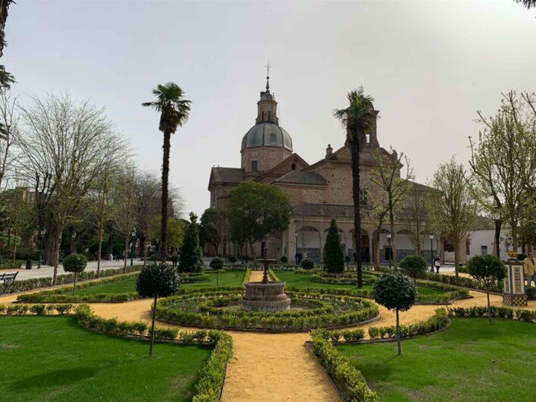 Jardines del Prado de Talavera tras su restauración. Foto: Cover Talavera