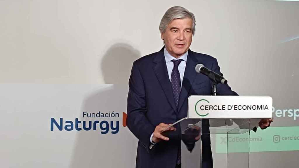 Reynés durante su intervención en el Cercle d'Economia el 10 de mayo de 2024