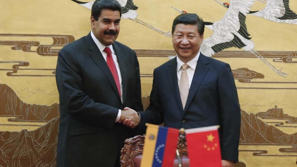 El presidente de Venezuela, Nicolás Maduro, y el presidente de China, Xi Jinping.