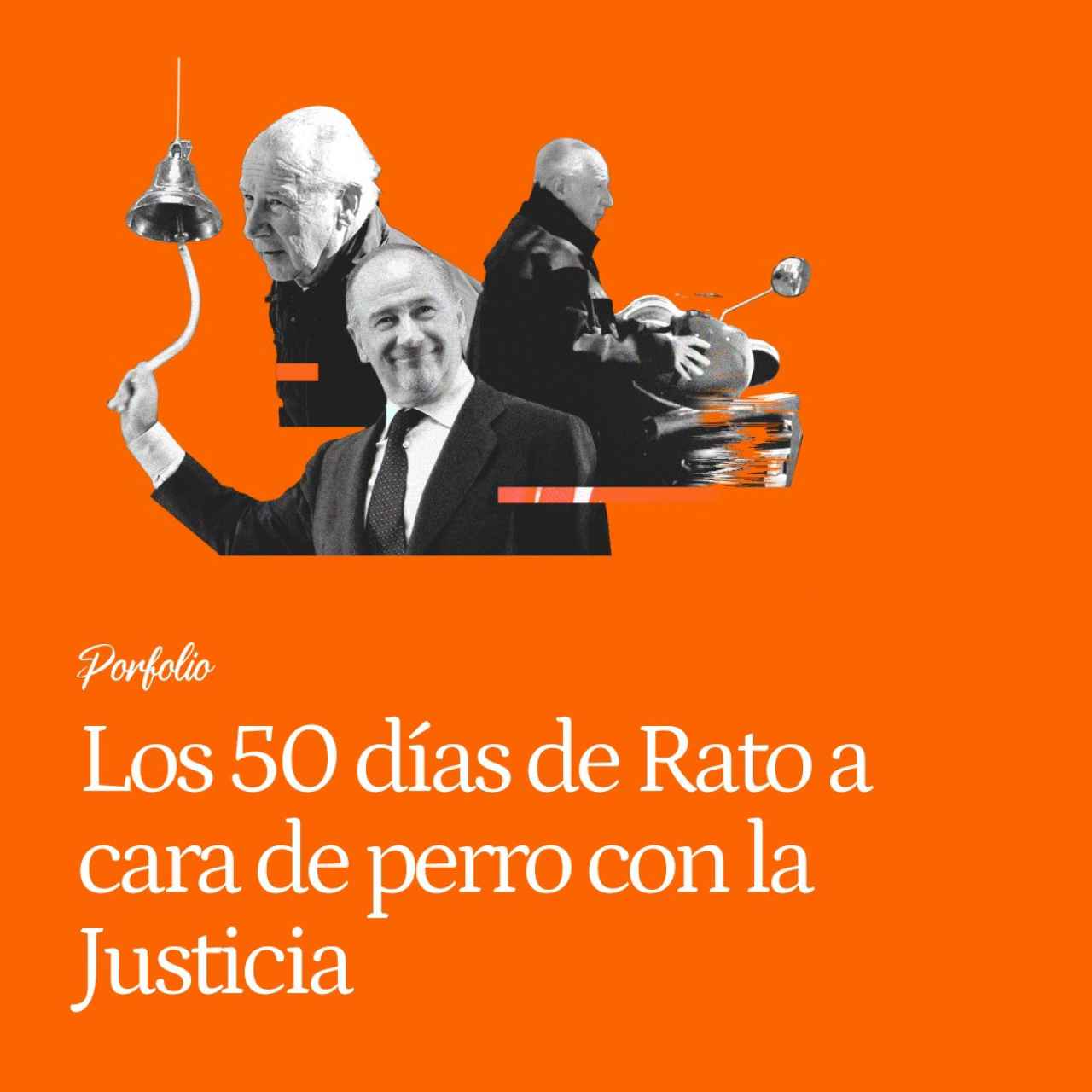 Los 50 días de Rato a cara de perro con la Justicia: del coche oficial a la Vespa y el riesgo de 62 años de cárcel