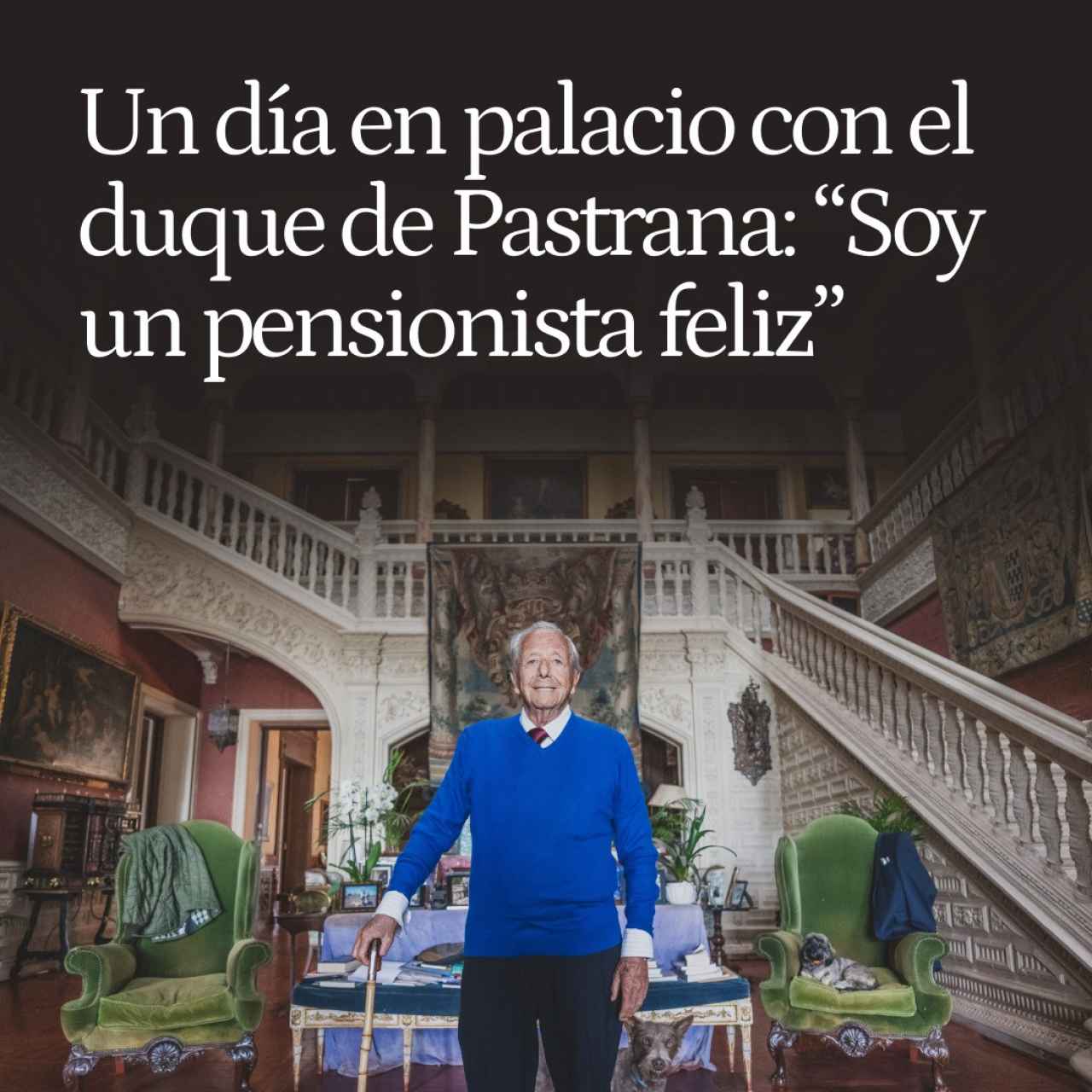 Un día en palacio con el duque de Pastrana, el noble que cotizó 44 años y cazó con Juan Carlos y Franco: "Soy un pensionista feliz"