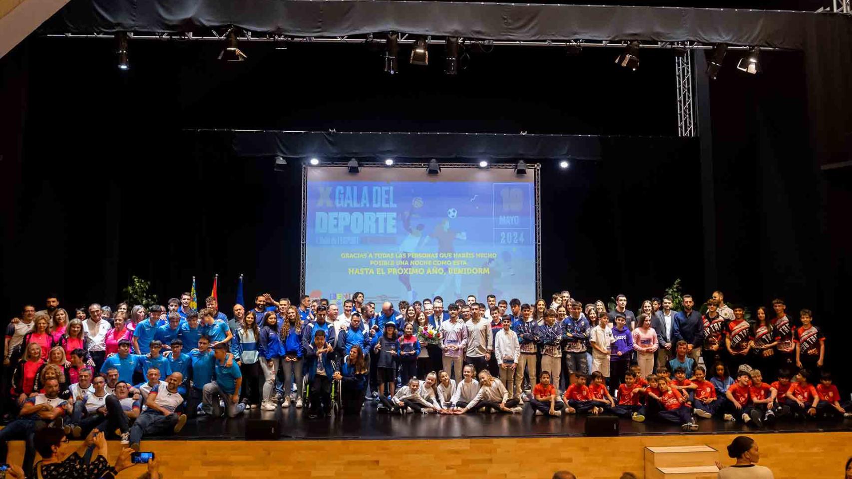 X Gala del Deporte de Benidorm.