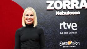 Soraya declina a dar los votos de España en Eurovisión con la bandera de Extremadura: Es igual a la de Palestina