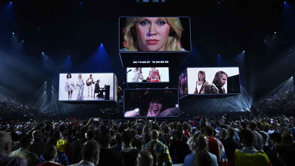 La aparición de ABBA en el festival de Eurovisión, este sábado, 11 de mayo.