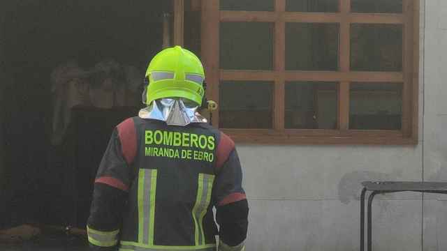 Incendio en un restaurante de Miranda de Ebro