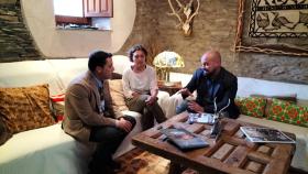 Visita de Figueredo al hotel rural La Encantada