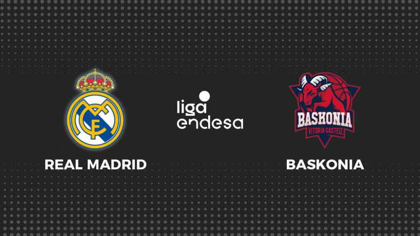 Real Madrid - Baskonia, Liga Endesa en directo