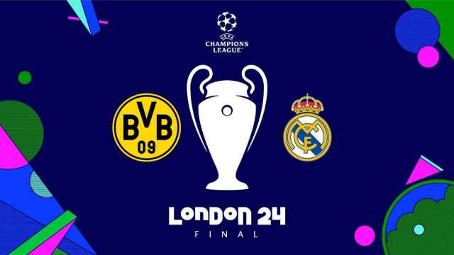 Cartel de la final Real Madrid - Borussia Dortmund en la final de la Champions League 2023/2024