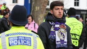 Aficionado del Real Madrid en Londres