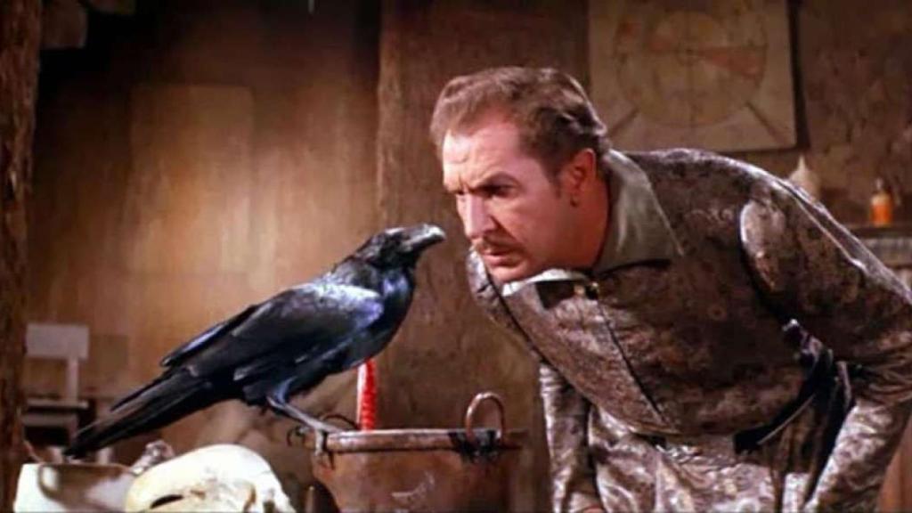 Vincent Price en 'El cuervo' (Roger Corman, 1963)