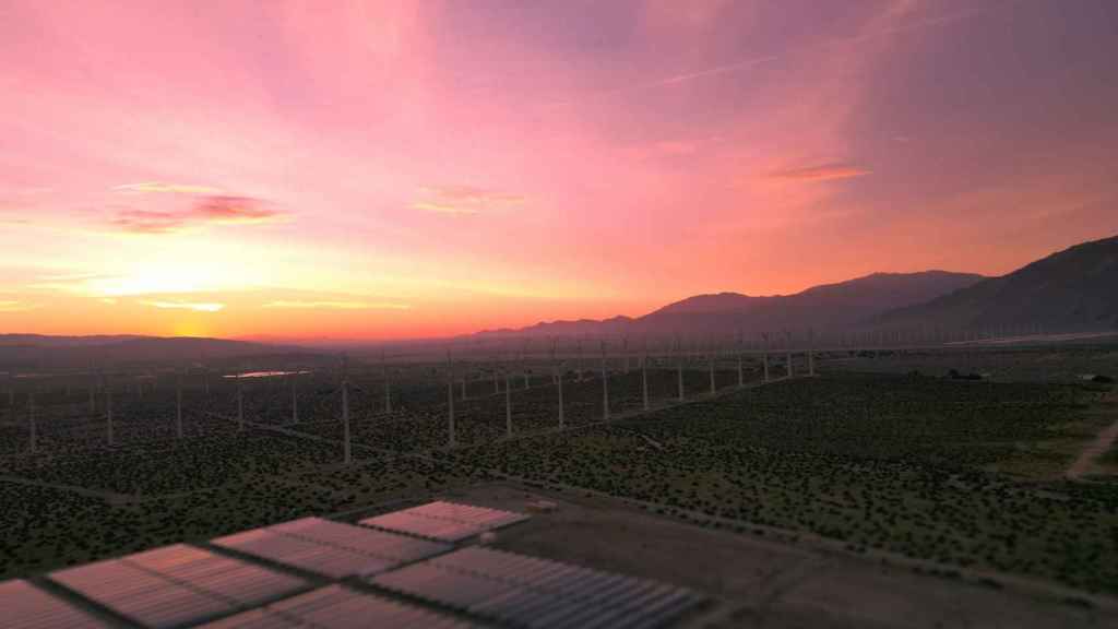 Palm Springs, ciudad desértica propulsora de las energías renovables. Foto de Unsplash.