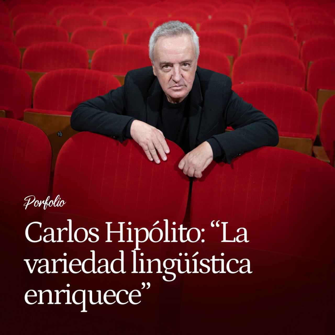 Carlos Hipólito: "La variedad lingüística enriquece y en Cataluña hay muchísima gente que habla castellano"