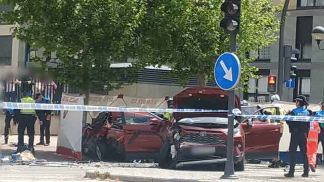 Accidente múltiple en Burgos capital: seis heridos al chocar tres turismos en un cruce