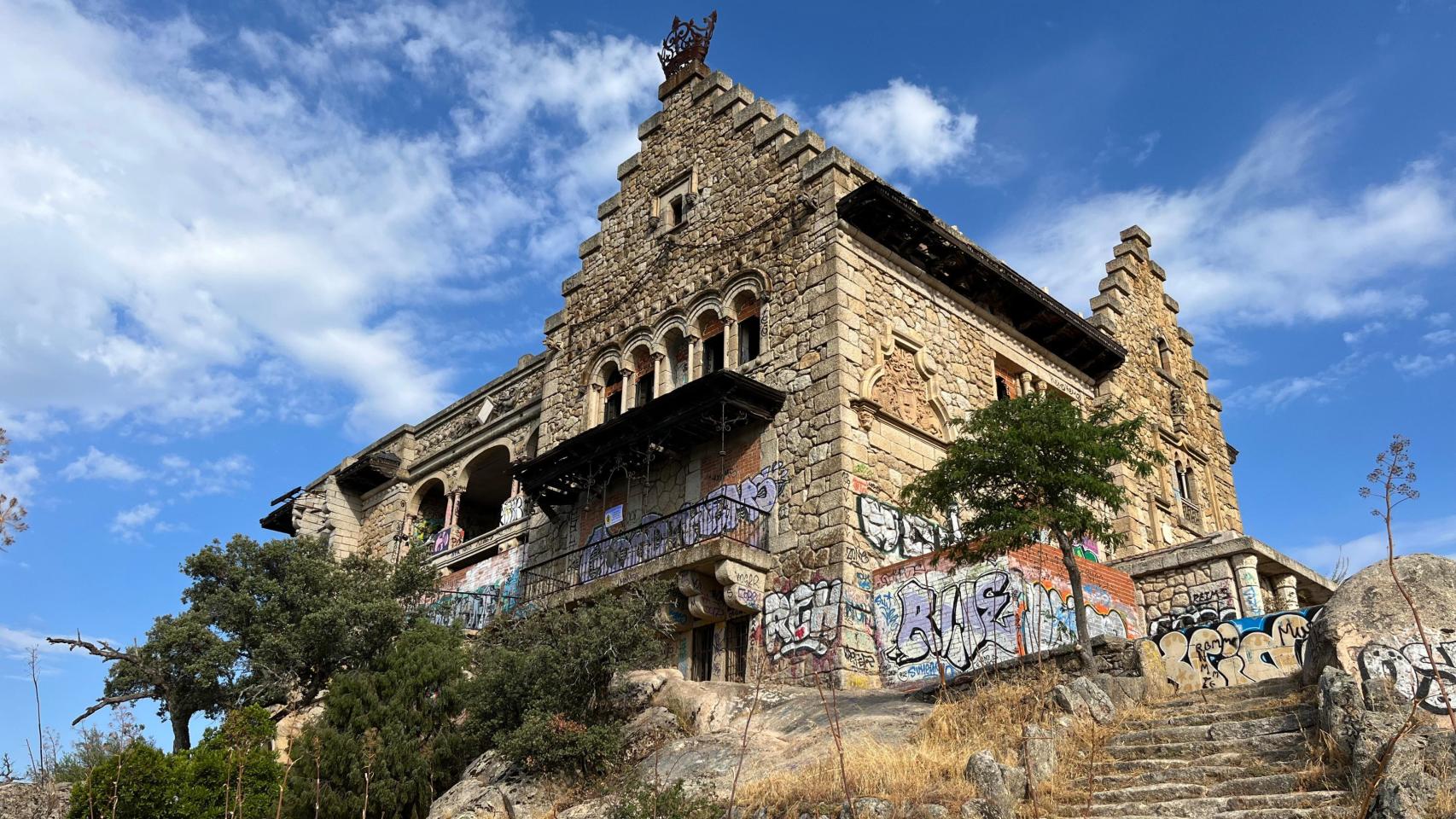 El palacio del Canto del Pico, en Torrelodones.