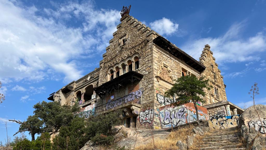 El palacio del Canto del Pico, en Torrelodones.