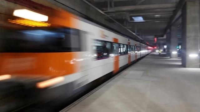 Trenes de la línea de Rodalies del Maresme, en una imagen de archivo.