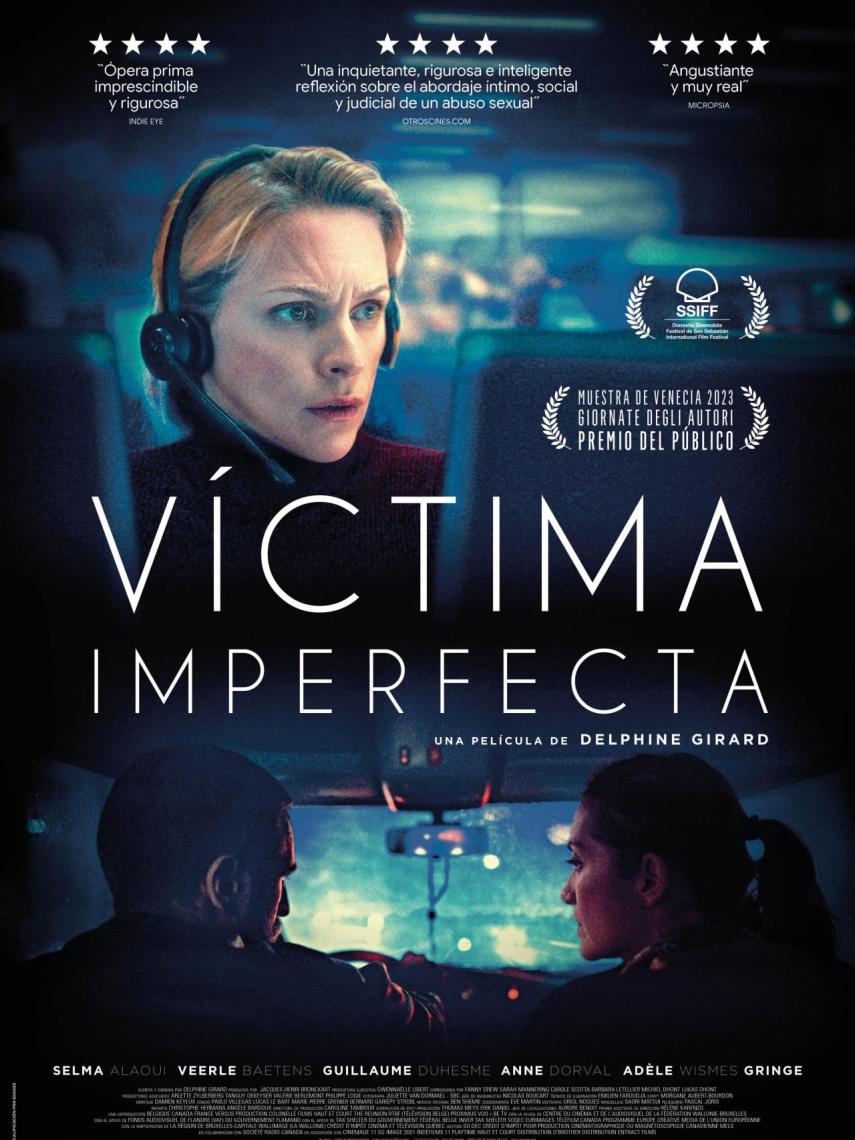 Cartel de la película 'Víctima imperfecta'.