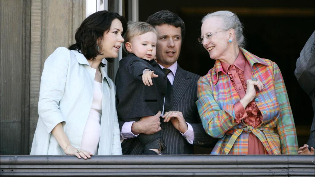 Mary, Federico, Christian y Margarita de Dinamarca, en una imagen de archivo de 2007.