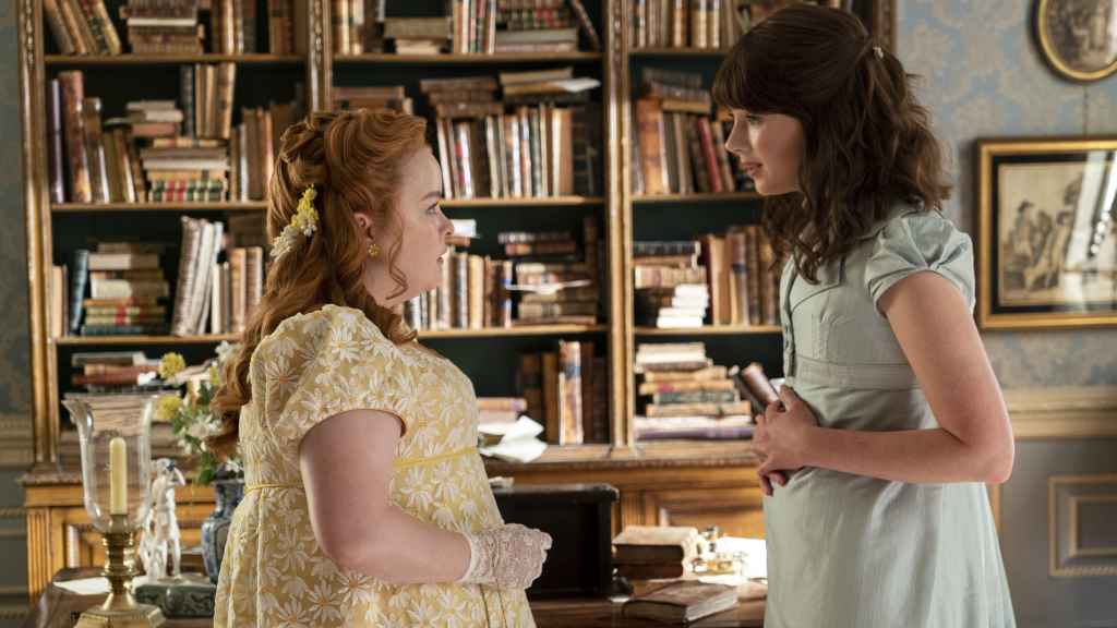 Penelope y Eloise en 'Los Bridgerton'