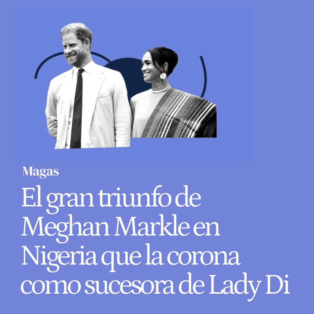 El gran triunfo de Meghan Markle en Nigeria que la corona como sucesora de Lady Di: los detalles ocultos de su viaje