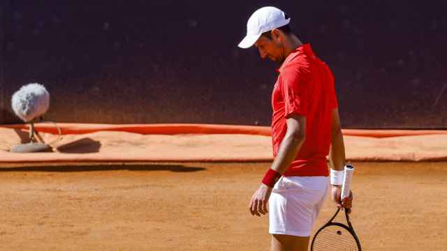Djokovic, durante el Masters 1.000 de Roma 2024