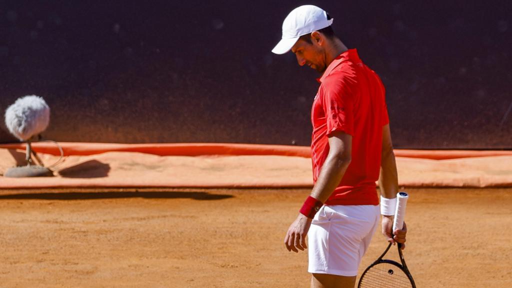 Djokovic, durante el Masters 1.000 de Roma 2024