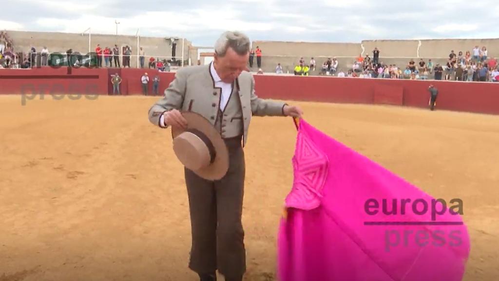 Ortega Cano en Villanueva de la Fuente (Ciudad Real). Foto: Europa Press.