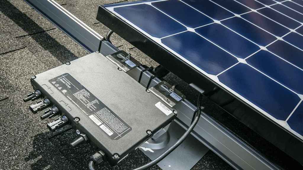 Panel fotovoltaico.