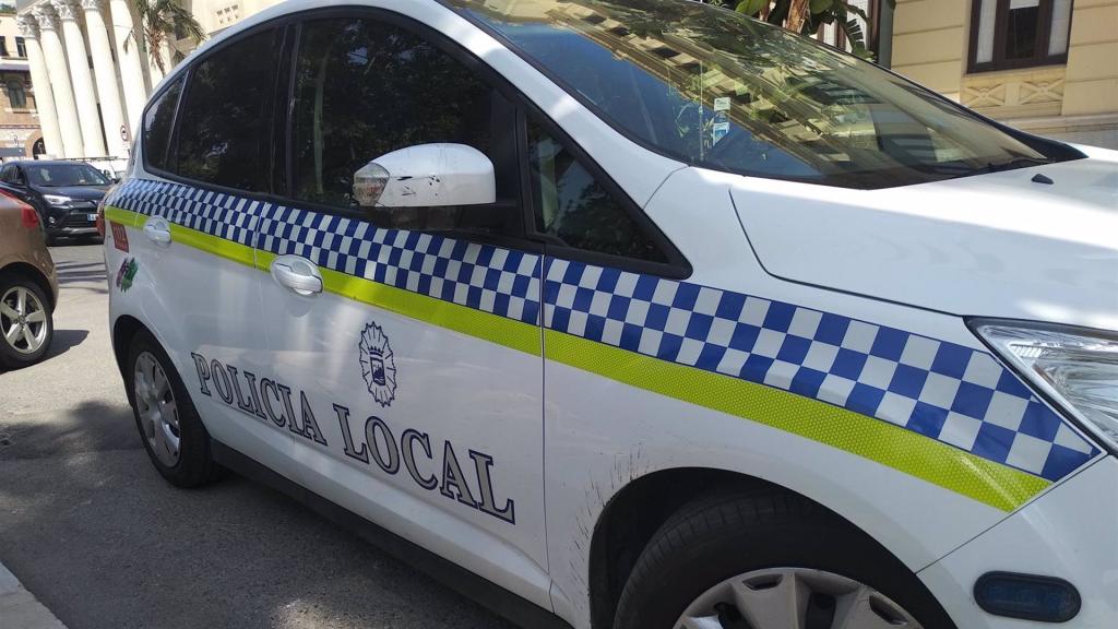 Un coche de la Policía Local de Málaga.