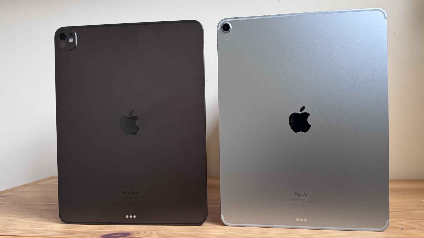 iPad Pro (izq) y iPad Air (der)