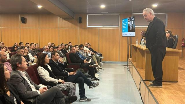 Ferrán Adrià en su masteclass de A Coruña.