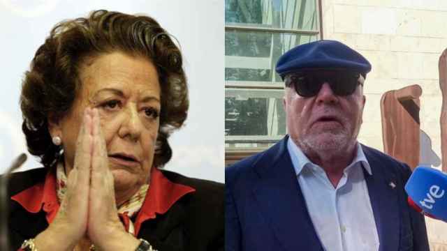 Rita Barberá y el comisario Villarejo.