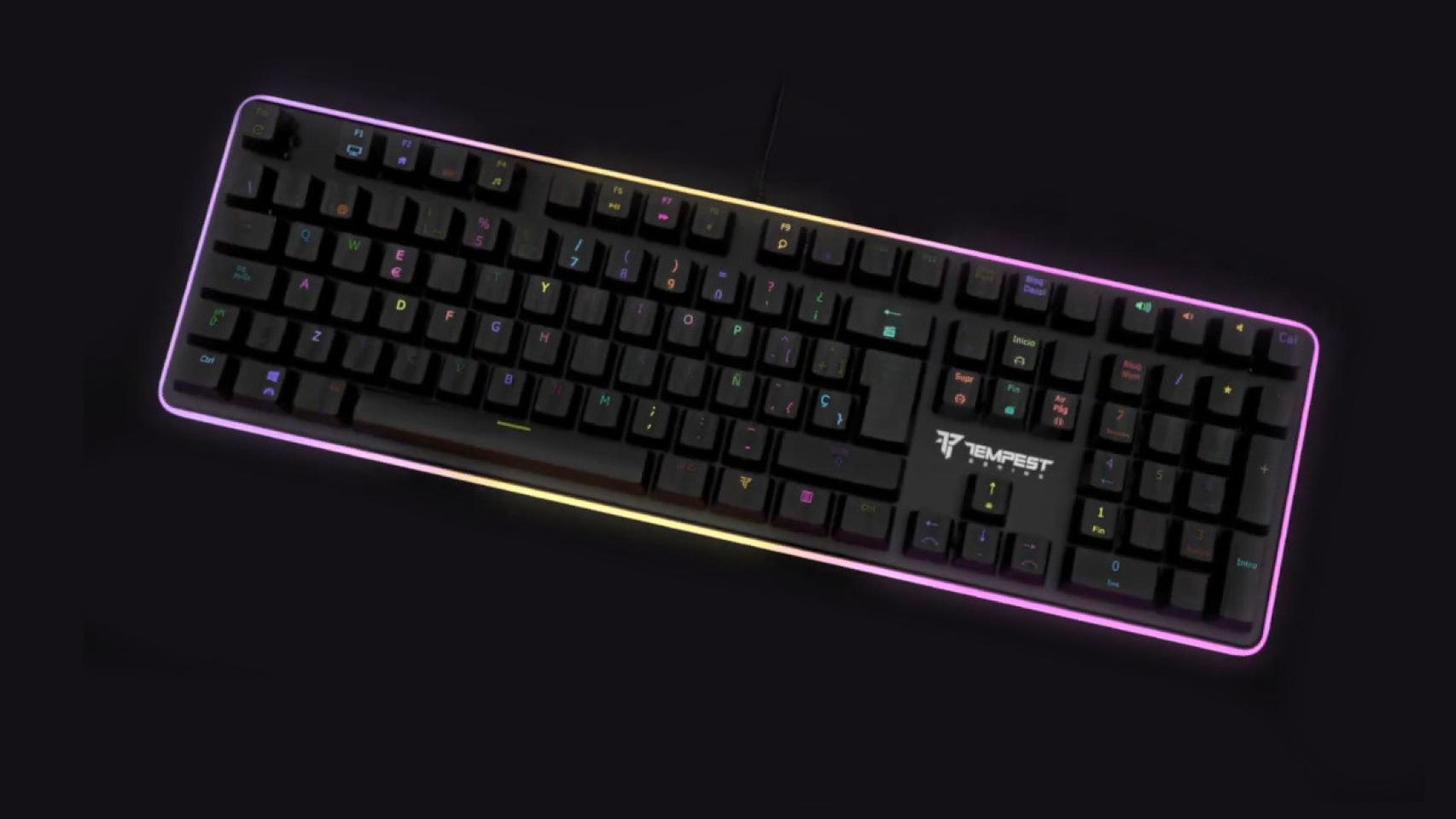 Teclado gaming RGB: el complemento perfecto para gamers ¡ahora con descuentazo en PcComponentes!