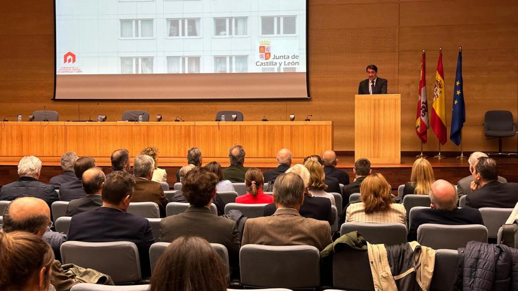 Jornada de la Cámara de la Propiedad sobre la Ley de Vivienda Estatal celebrada en el Salón de Actos