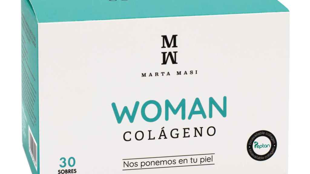 Nutricosmético Woman Colágeno Marta Masi en sobres.