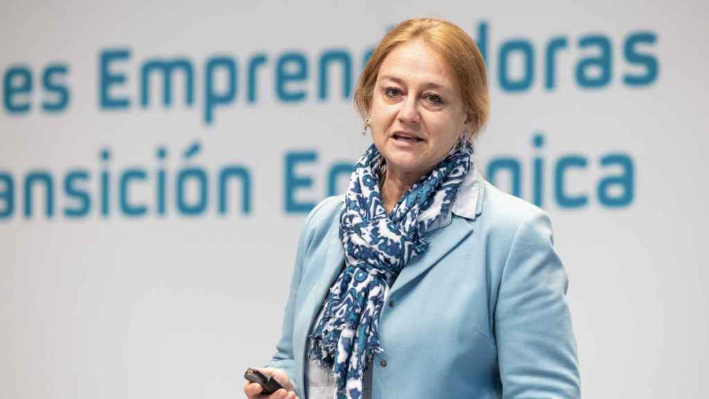 Marisa Hernández-Latorre, CEO de Ingelia, en su intervención en 'Mujeres emprendedoras en transición ecológica'.