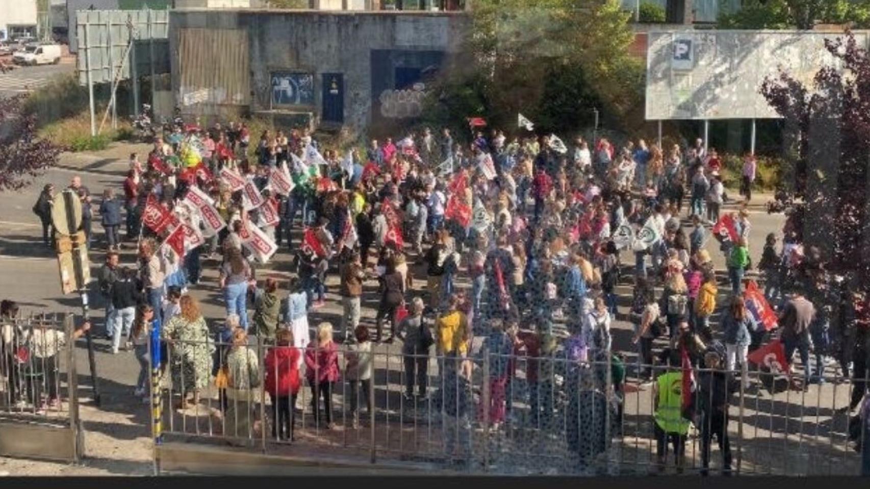 Huelga de los trabajadores de Teleperformance