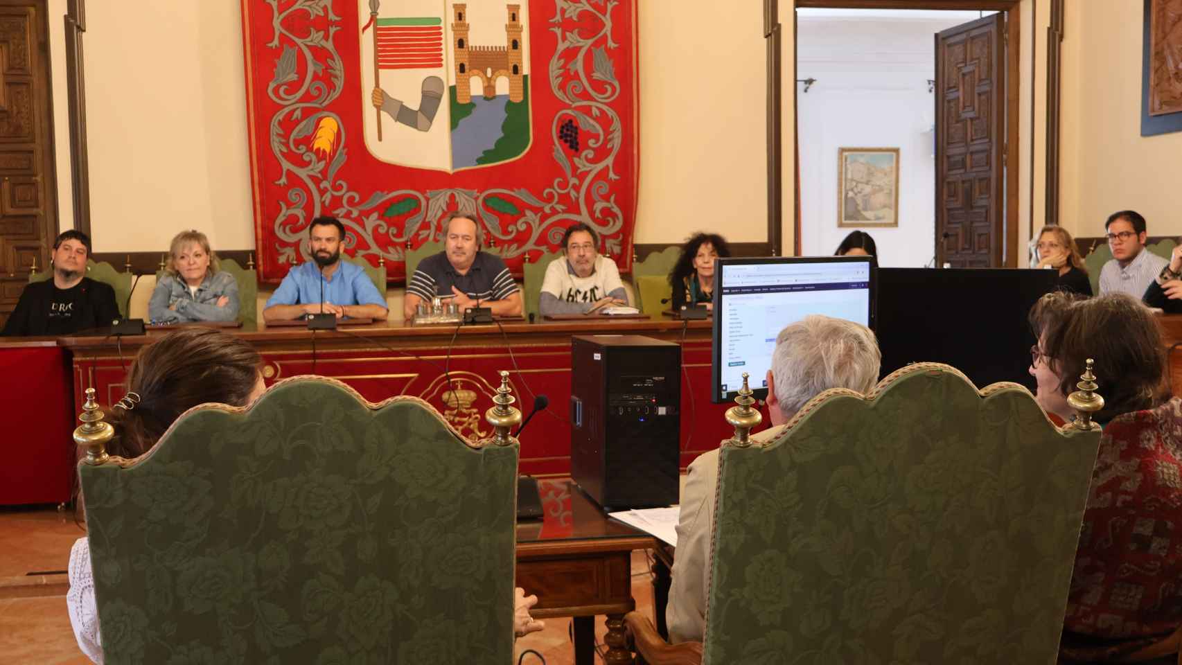 Pleno del Ayuntamiento de Zamora para la elección de las mesas electorales en las europeas del 9-J