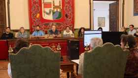 Pleno del Ayuntamiento de Zamora para la elección de las mesas electorales en las europeas del 9-J