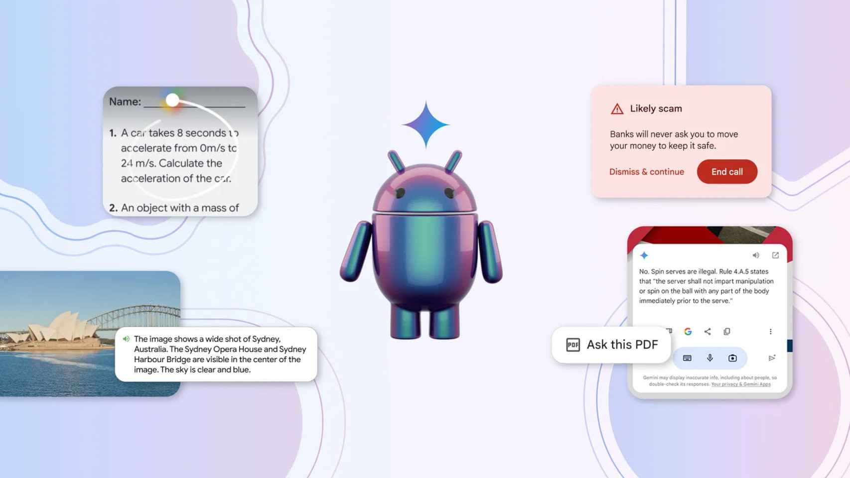 Funciones de Inteligencia Artificial en Android