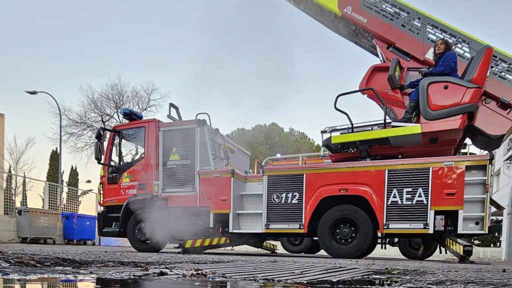 Camión de bomberos del Consorcio.