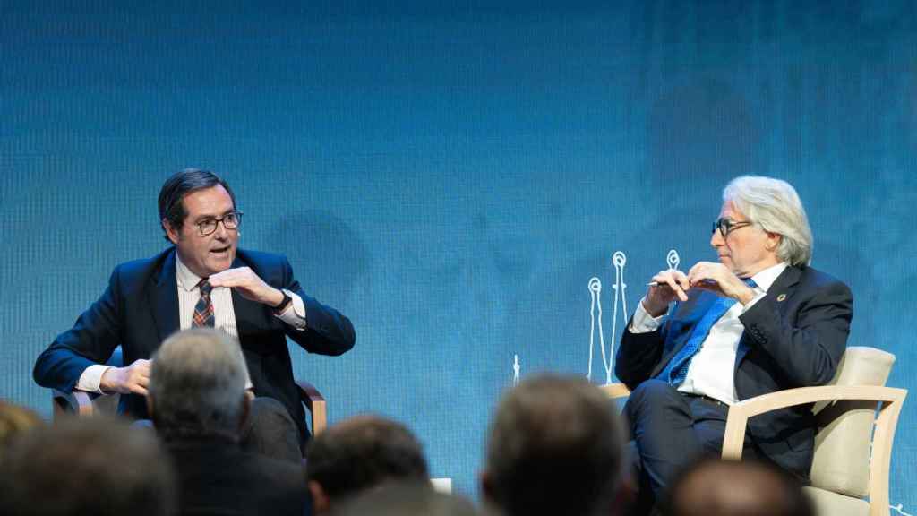 Antonio Garamendi y Josep Sánchez Llibre, presidentes de CEOE y Foment del Treball.